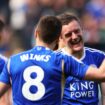 Jamie Vardy fires Leicester’s promotion bid back on track with Norwich comeback