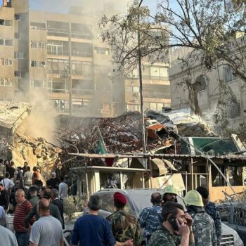 bombardement ambassade Iran à Damas (Syrie)