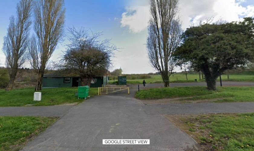 Rowdown Field, Addington. Pic: Google Street View.