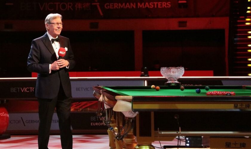 Die deutsche Stimme des Snookers schaltet ihr Mikrofon ab