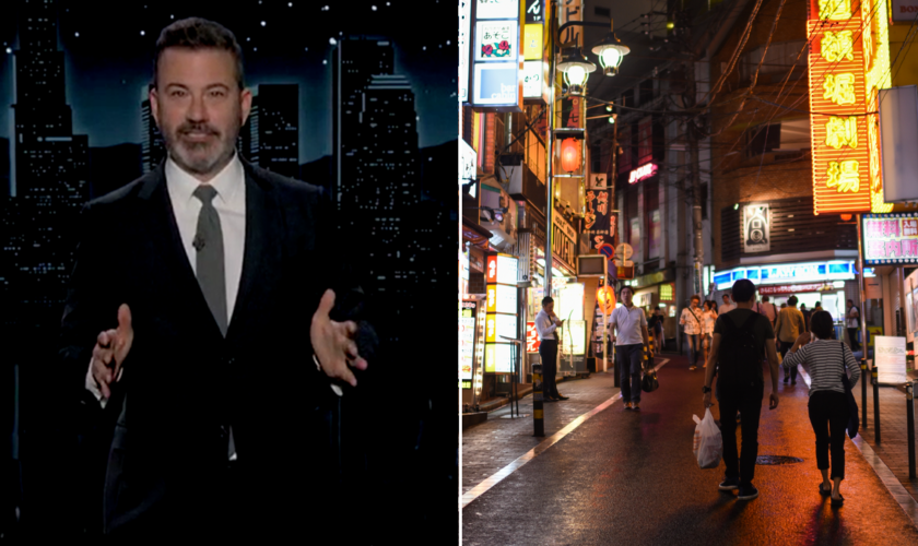 Jimmy Kimmel trashes 'filthy and disgusting' US after trip to Japan