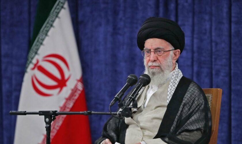 Le guide suprême iranien Ali Khamenei, ici le 12 octobre 2022.