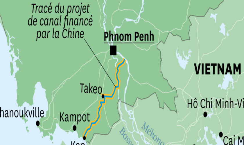 Le Cambodge mise sur un canal de 180 kilomètres pour réduire sa dépendance vis-à-vis du Vietnam