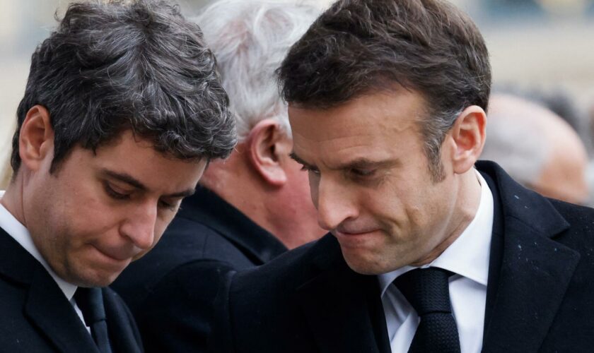 La popularité d’Emmanuel Macron et Gabriel Attal chute en avril dans le sillage du déficit public - EXCLUSIF
