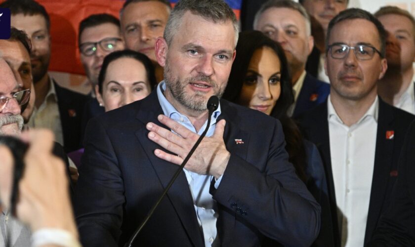 Prorussischer Kandidat: Populist Pellegrini gewinnt Präsidentenwahl in Slowakei