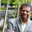 Dany Laferrière poses