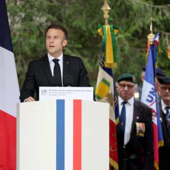 80e anniversaire de la Libération : Emmanuel Macron rend hommage aux "martyrs" de la Résistance