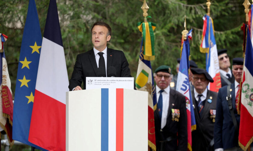 80e anniversaire de la Libération : Emmanuel Macron rend hommage aux "martyrs" de la Résistance
