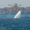 Un porte-conteneurs de la compagnie Maersk croise au large de Dubaï, le 4 juin 2022