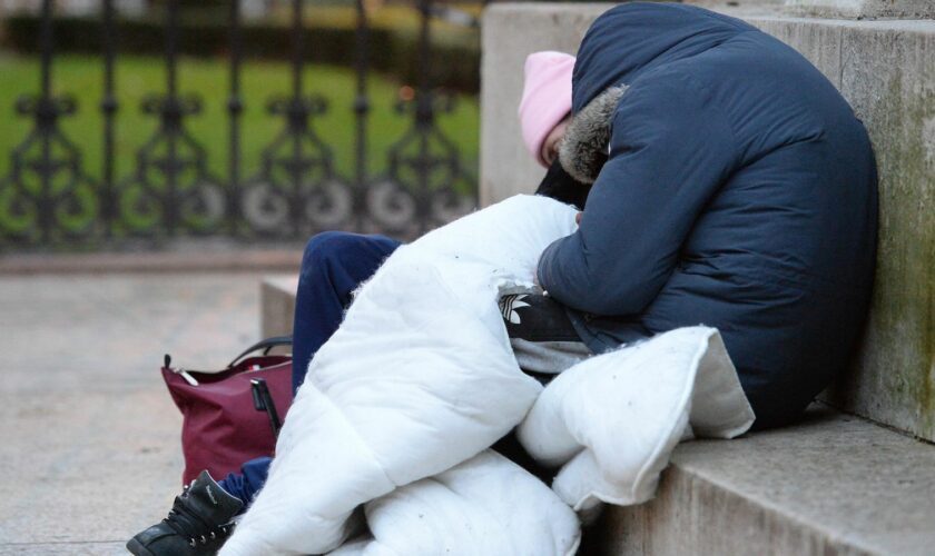 File photo dated 16/1/2020 of a homeless people sleeping rough in London. Tens of thousands of refugees could end up having to sleep rough this Christmas, an organisation representing councils has warned. The Local Government Association (LGA) said councils across England and Wales are facing a "perfect storm" this festive season amid high demand for temporary accommodation and as the Government works to clear the backlog of older cases in the asylum system. Issue date: Wednesday November 29, 20