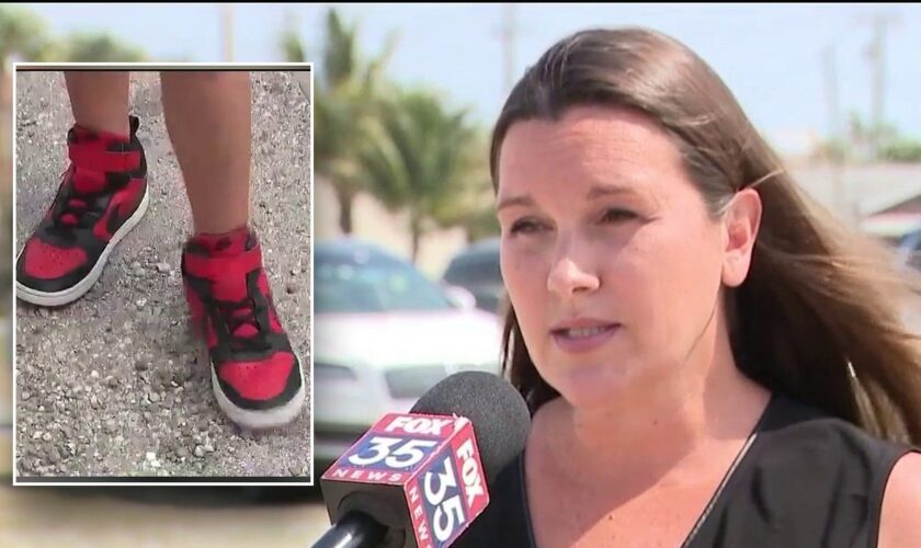 Warning for parents after Florida mom finds AirTag in son's sneaker