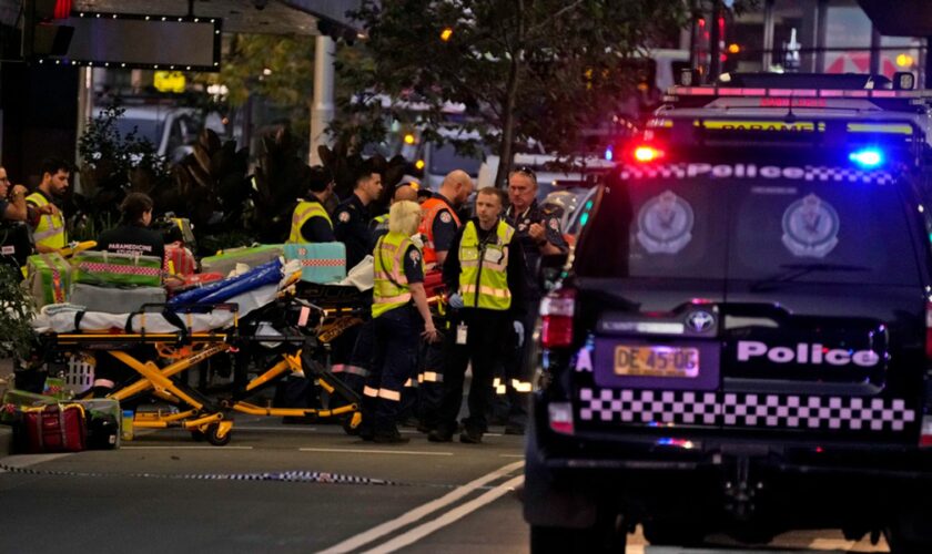 Five killed and several injured, including small child, in Sydney shopping centre attack