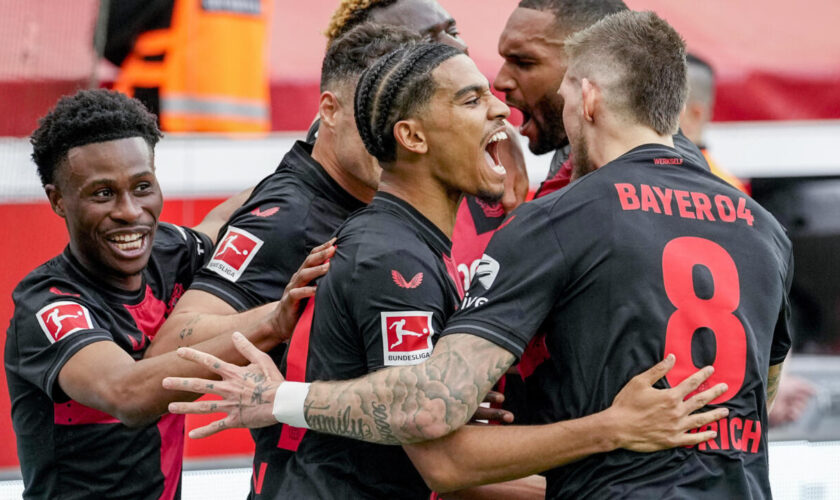 Football : le Bayer Leverkusen, champion d’Allemagne pour la première fois de son histoire