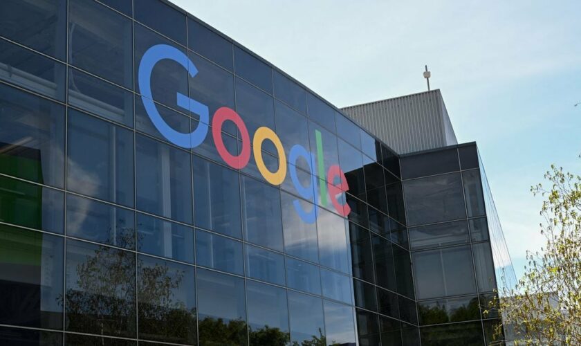 Le siège de Google, à Mountain View, en Californie, le mardi 16 avril 2024.