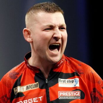 Nathan Aspinall claims victory as Michael van Gerwen’s homecoming is spoiled
