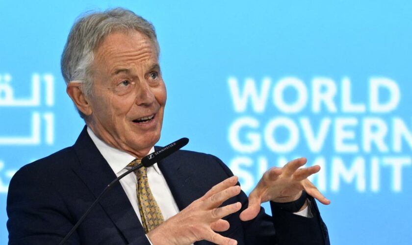 Blair warns politics risks becoming populated by the ‘weird and wealthy’ as he calls for reset with Europe