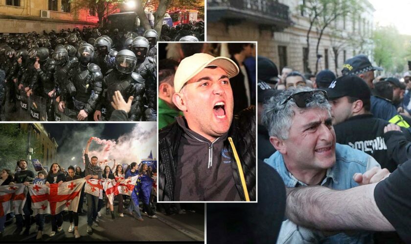 Georgian opposition parties urge mass protests against 'Russian' bill