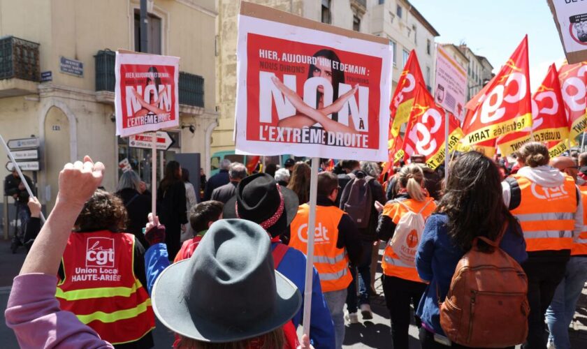 A Béziers, une marche « contre les idées d’extrême droite » dans la ville de Robert Ménard