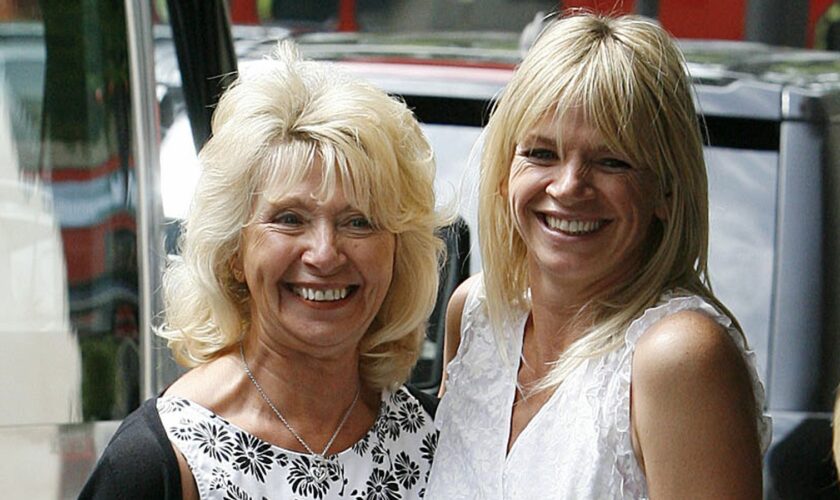 Zoe Ball 'bereft' at mum passing away after 'extremely tough' cancer diagnosis