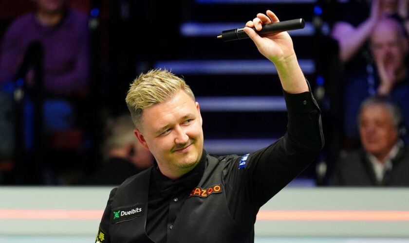 Kyren Wilson crushes Dominic Dale to reach second round at Crucible