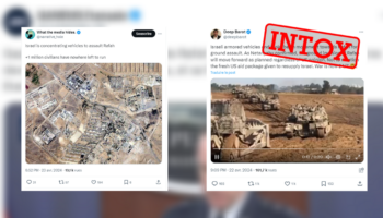 Attention à ces images trompeuses sur une supposée opération israélienne à Rafah