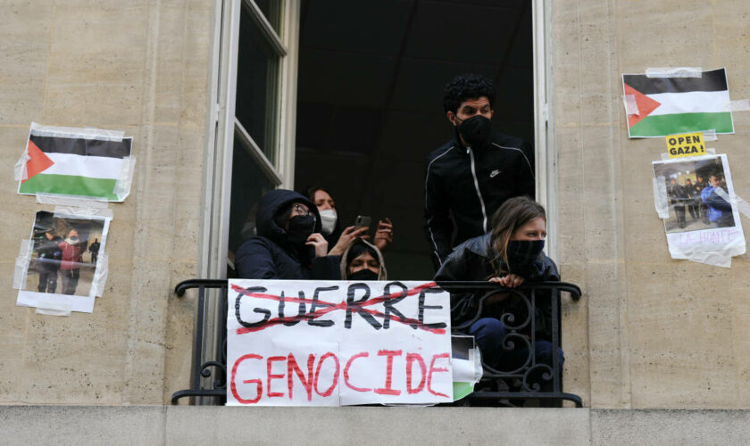 A Sciences Po Paris, la mobilisation pro-palestinienne des étudiants se poursuit