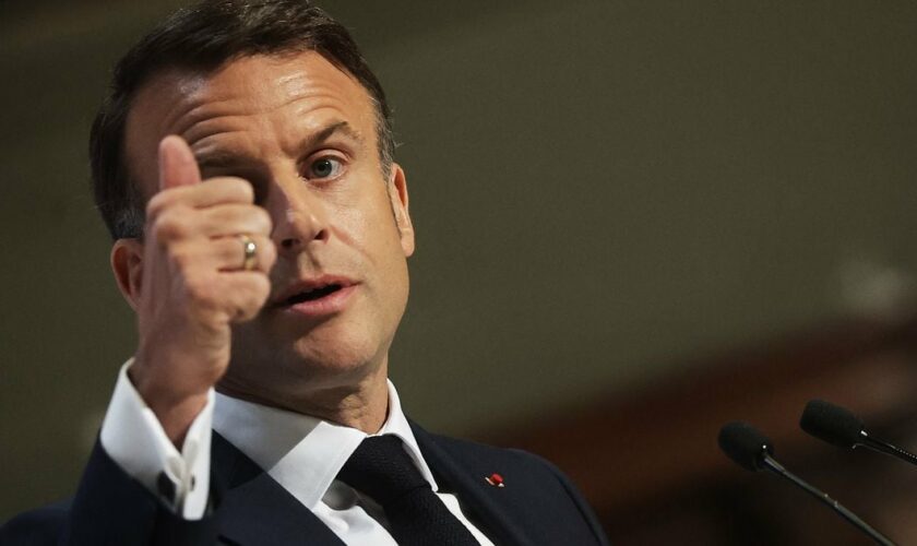 Emmanuel Macron discours de la Sorbonne le 25 avril 2024