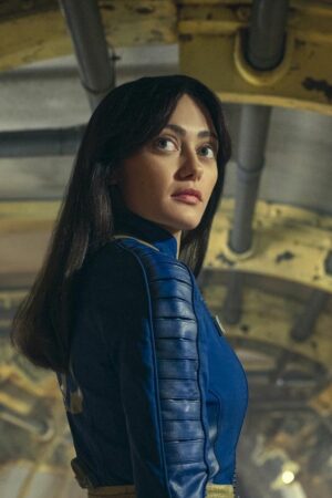 Ella Purnell stars as Lucy in the Fallout show. Pic: Amazon/Everett/Shutterstock