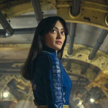 Ella Purnell stars as Lucy in the Fallout show. Pic: Amazon/Everett/Shutterstock