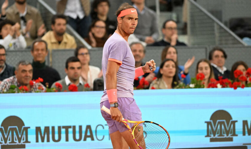 Rafael Nadal bat Alex de Minaur au Masters 1000 de Madrid, sa plus belle victoire depuis plus d’un an