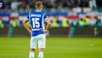 Fußball: Darmstadt erster Absteiger in die 2. Liga