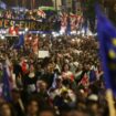 Georgien: "Marsch für Europa" gegen Gesetz nach russischem Vorbild