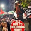 Anti-Israel protesters call on 'New Yorkers of conscious' to converge on Columbia University as they ignore president's midnight deadline to clear encampment and threats to use 'alternative options'
