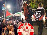 Anti-Israel protesters call on 'New Yorkers of conscious' to converge on Columbia University as they ignore president's midnight deadline to clear encampment and threats to use 'alternative options'