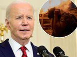 Biden says first weapons will be sent to Ukraine in HOURS as he signs bill sending $95 billion in aid to Kyiv, Israel and Taiwan and forcing TikTok to be banned if Chinese owner doesn't sell
