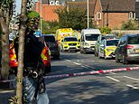 Boy, 13, dies after terrifying sword attack: Police confirm fatality and four people injured after van driver 'rams into home then starts attacking police officers and passers-by' on streets of east London - as man, 36, is arrested