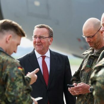 Bundeswehr in Litauen: Pistorius verabschiedet Vorkommando