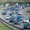Chaos on Britain's roads amid Easter getaway travel hell - with drivers facing 'nearly double' journey times as heavy traffic clogs up motorways at end of four-day weekend