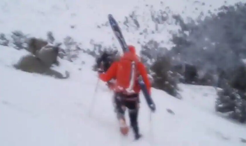Complicado rescate de un montañero en la sierra de Madrid: cinco horas para localizarle