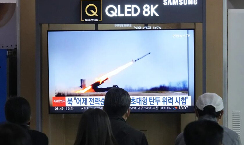 Corea del Norte prueba una "ojiva supergrande", dice un medio estatal