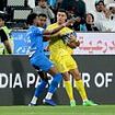 Cristiano Ronaldo is SENT OFF for appearing to elbow and stamp on an opponent during Al-Nassr's Saudi Cup semi-final defeat - before raising a fist towards the referee after red card