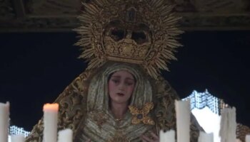 Cuatro décadas de la llegada de la única Virgen de ojos azules de Córdoba