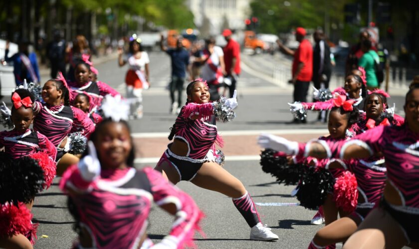 D.C.’s youths dance through Emancipation Day celebration at Freedom Plaza