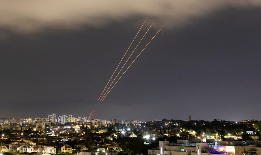 Des missiles interceptés au-dessus de la Knesset israélienne et du Dôme du Rocher, lieu saint de l'Islam