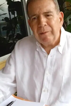 Edmundo González:  «Si ganamos las elecciones Maduro debería entregar el poder antes de enero»