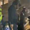 Emerson College Boston: Police clash with students holding pro-Palestinian protest in angry scenes