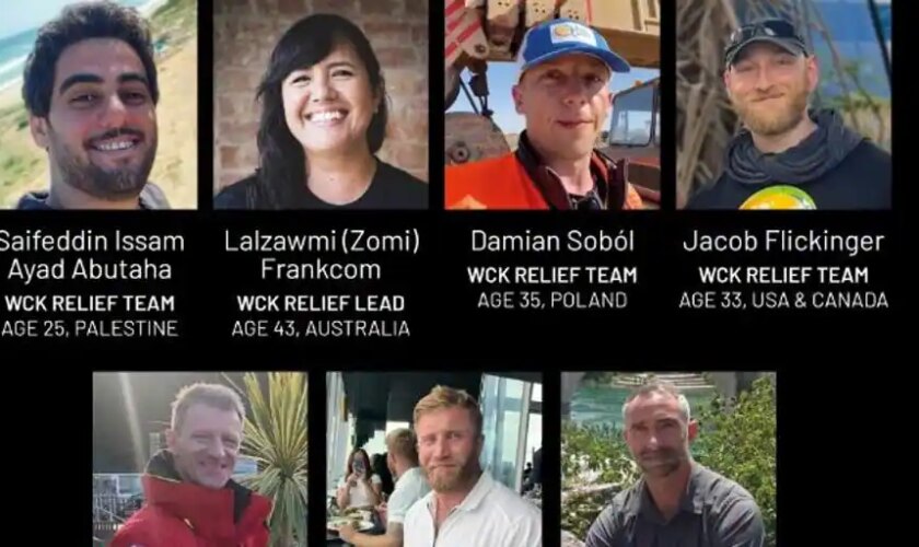 Entregados a los demás y a la ayuda humanitaria: así eran los siete cooperantes de WCK asesinados