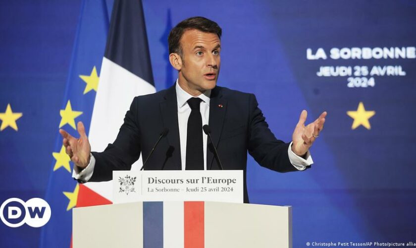 Frankreichs Präsident Macron: "Europa könnte sterben"