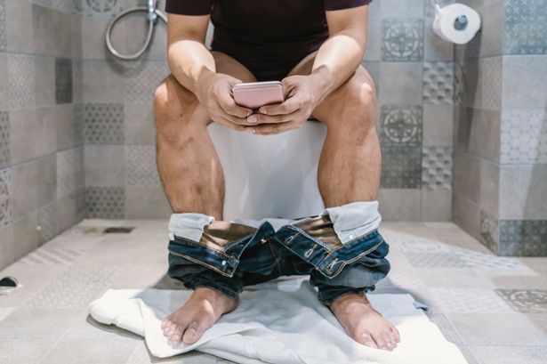 Grim reason you should think twice before using your mobile phone while sat on the toilet