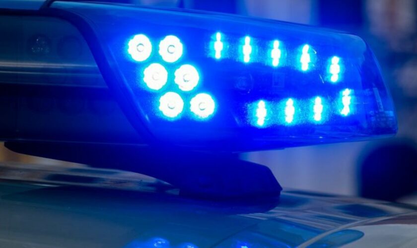 Ein Blaulicht der Polizei leuchtet auf. Foto: Klaus-Dietmar Gabbert/dpa-Zentralbild/dpa